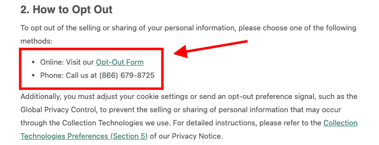 Steps to have your personal data removed from a data broker site.