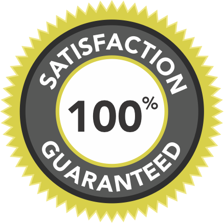 100% satisfaction guaranteed icon