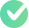 white and green checkmark