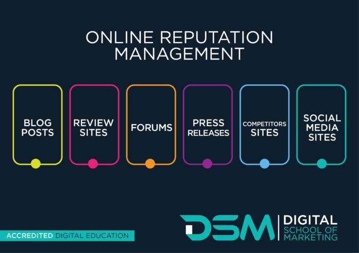 Channels for online reputation management