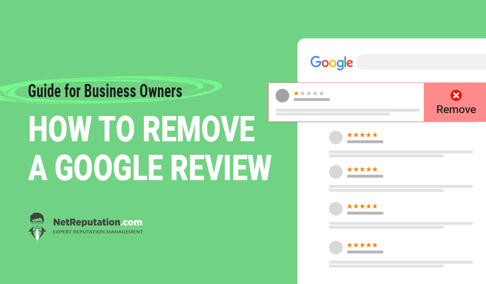 how to remove a google review.