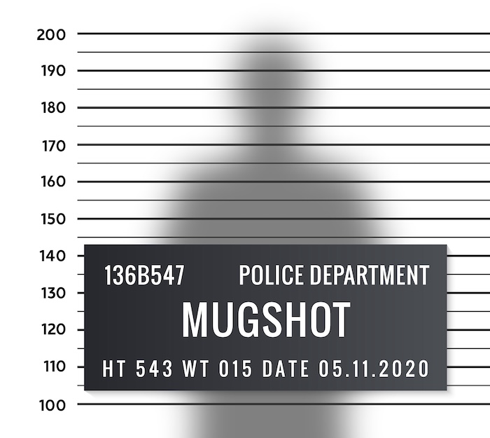 Find mugshot of a police officer.