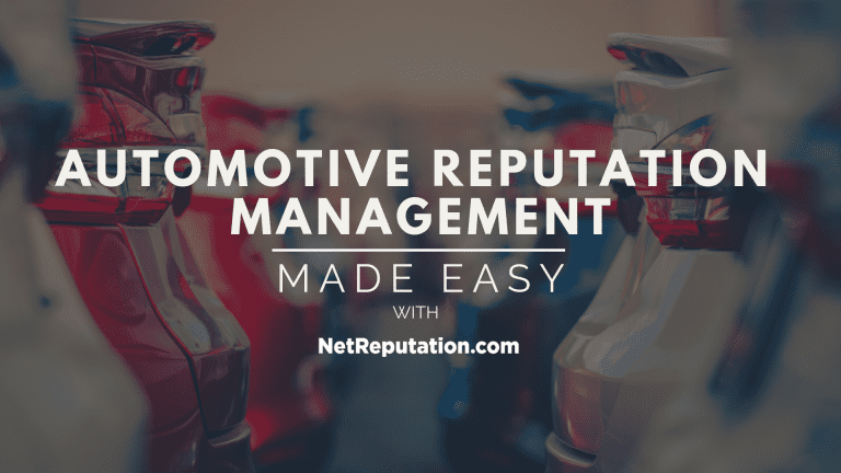 Reputation Management For Car Dealerships: How It Works