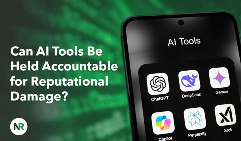 Can AI Tools Be Held Accountable for Reputational Damage?