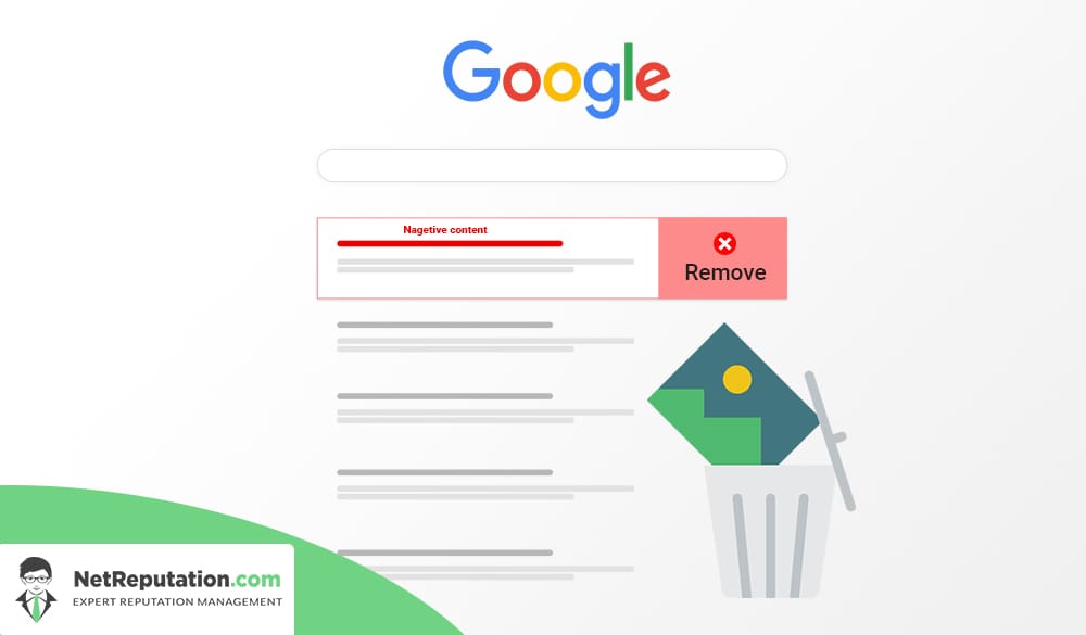 Removing negative content from Google
