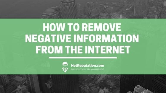 Remove Negative Information From Internet thumbnail