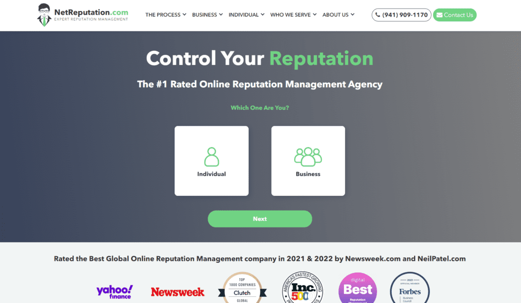 NetReputation, one of the leading online reputation management companies