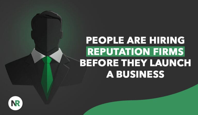 People Are Hiring Reputation Firms Before They Launch a Business