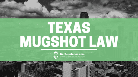 Texas Mugshot Law - Net Reputation
