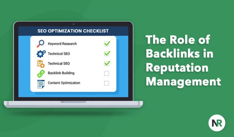 The Role of Backlinks in Reputation Management