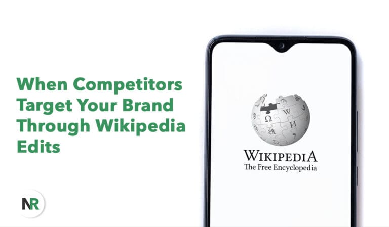 When Competitors Target Your Brand Through Wikipedia Edits