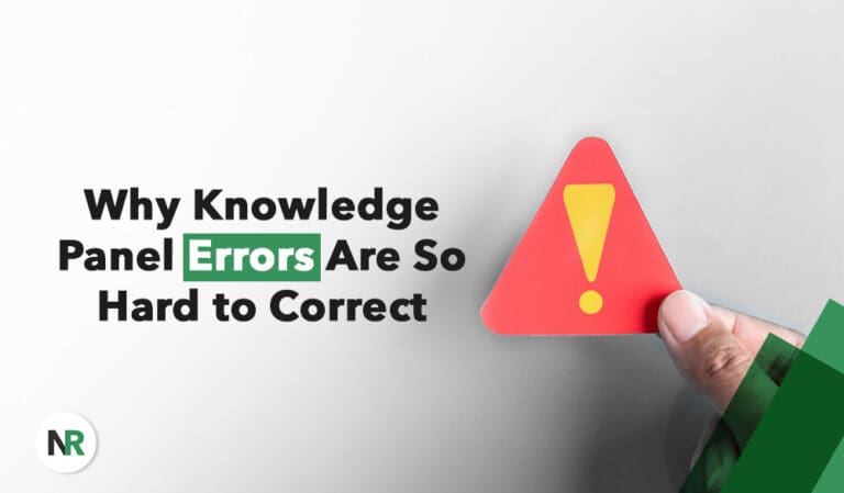 Why Knowledge Panel Errors Are So Hard to Correct