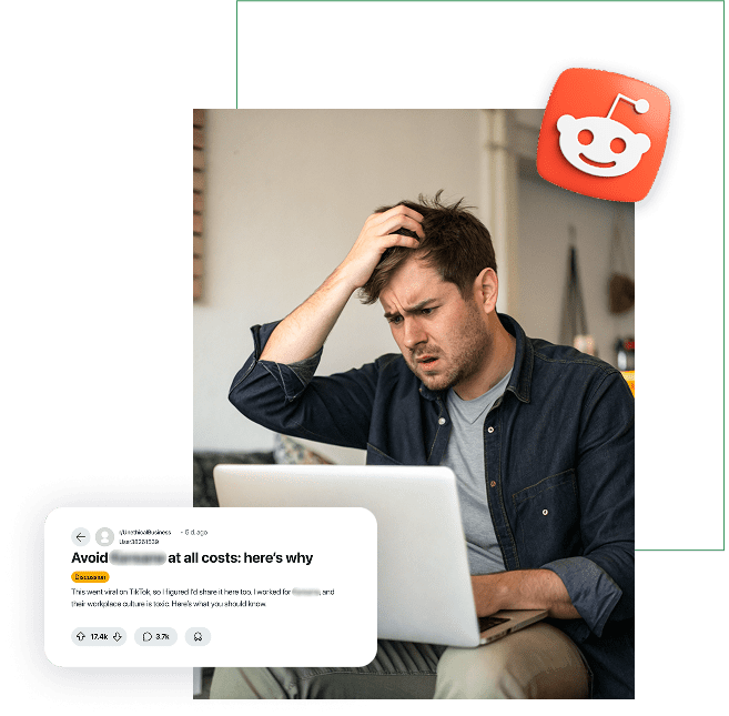 male on laptop