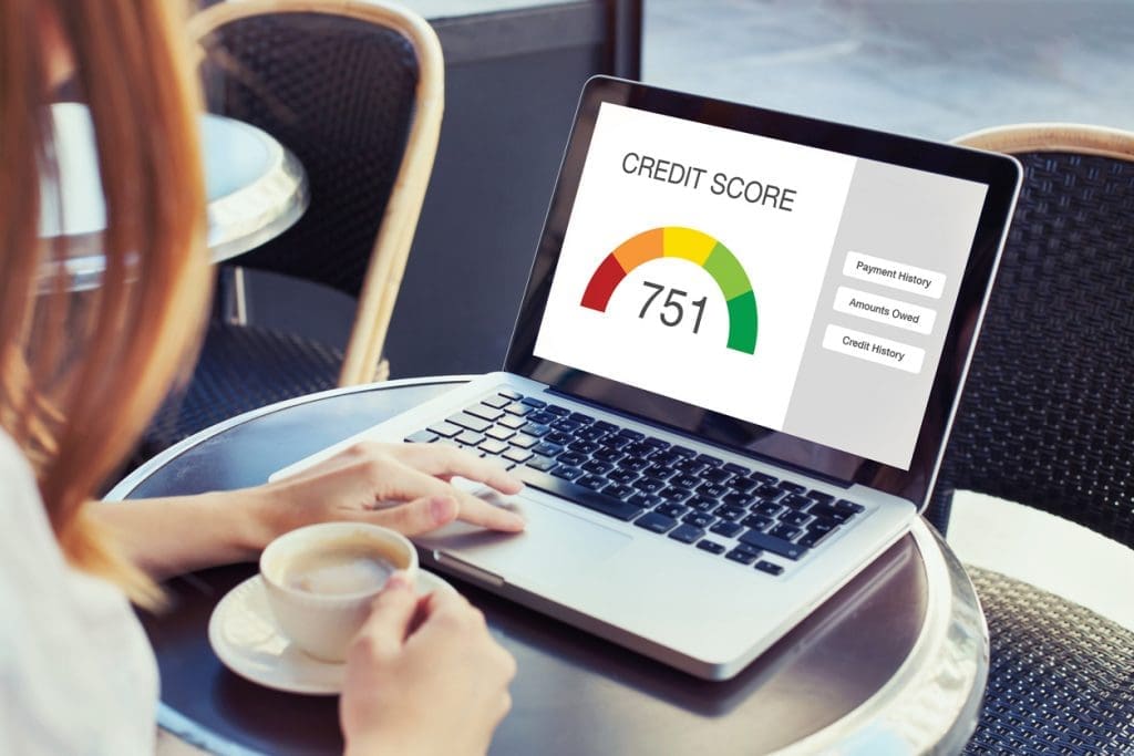 Credit monitoring and credit score