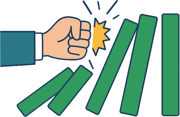 Crisis management team responding to an urgent brand reputation issue