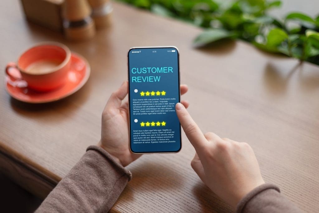 customer reviews