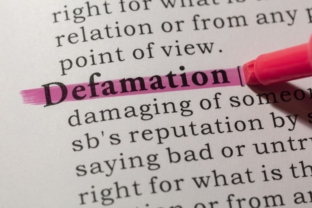 business defamation