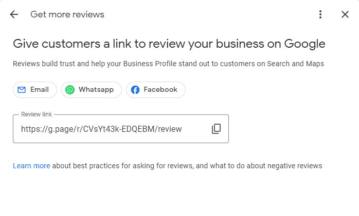 Google Review Link Generator