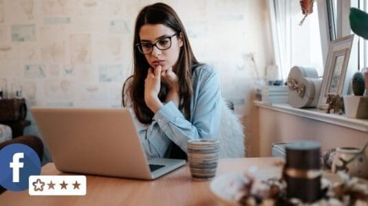 how to remove a bad review on Facebook