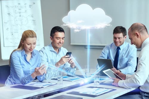 cloud sharing during meeting