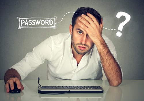 guy mad over password